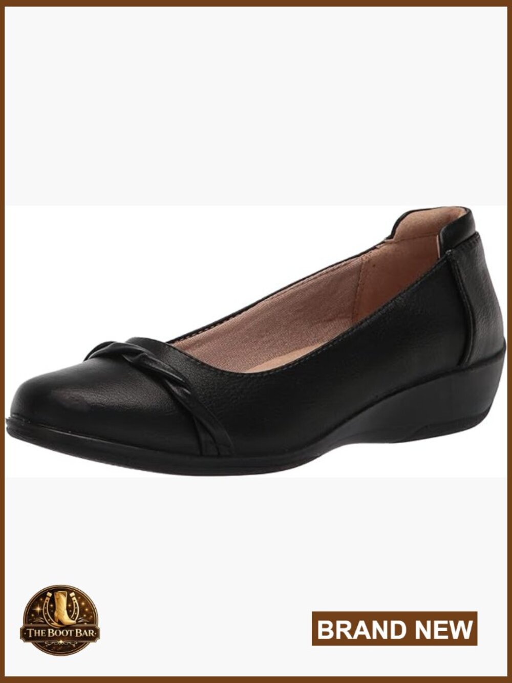 LifeStride Impact Slip-On Loafers Wedge Heel Comfort Cushion Walking Shoes
